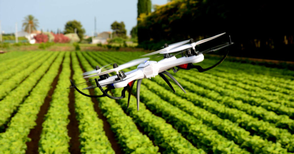 drone para aplicações agrícolas