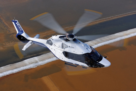 Airbus H160, um dos helicópteros mais modernos da atualidade; fonte: https://www.helibras.com.br/website/po/ref/H160_23.html﻿